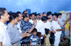 Mangaluru: MLA JR Lobo inaugurates high mast light at Kadri Park